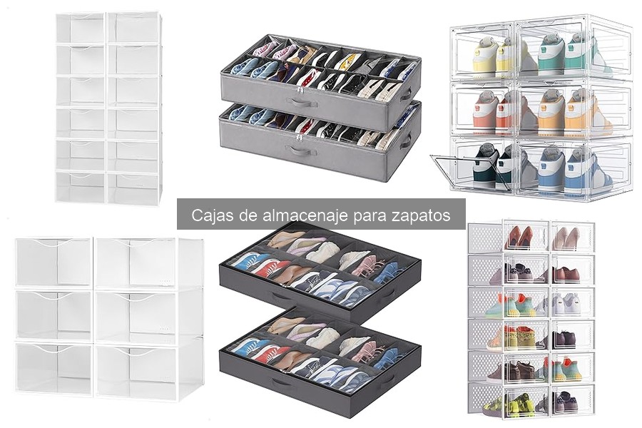 Comparativa de precios: cajas de almacenaje para zapatos
