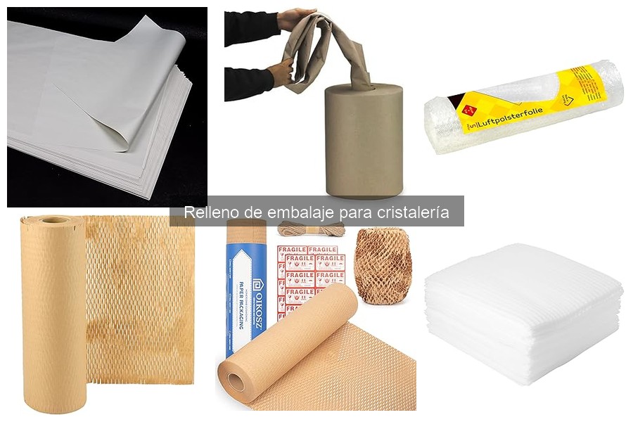 Comparativa de Relleno de Embalaje para Cristales: Eficacia y Costo