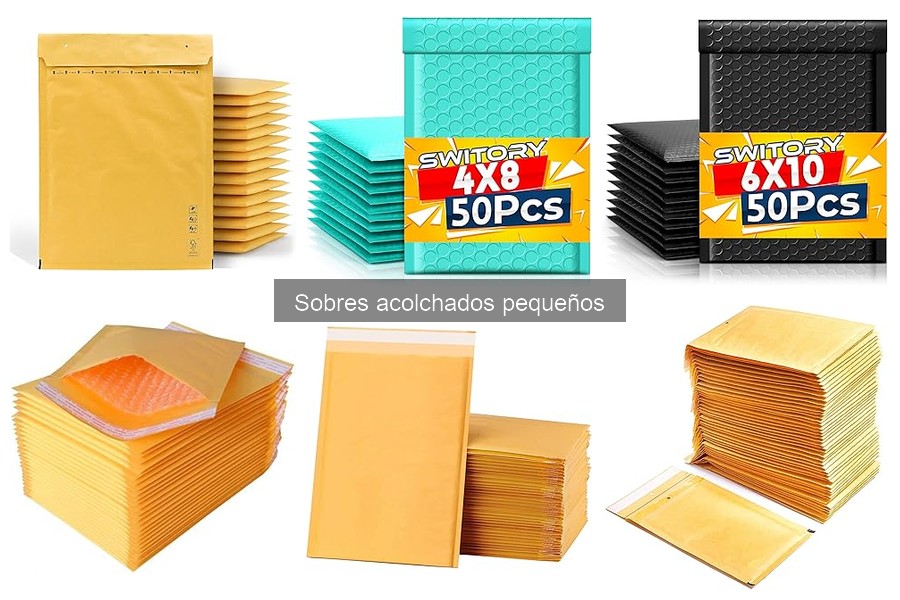 Comparativa de sobres acolchados pequeños: ¿Cuál elegir?