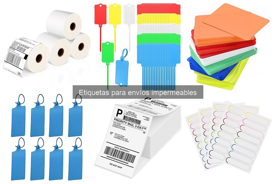 Comparativa entre Etiquetas Impermeables y Convencionales