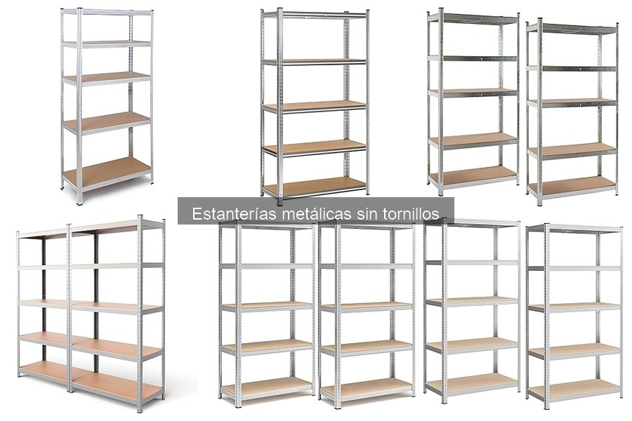 Comparativa: Estanterías Metálicas Sin Tornillos vs. Tradicionales