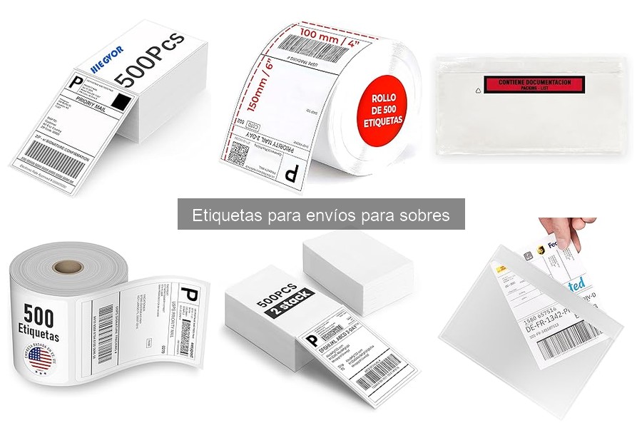 Comparativa Etiquetas Autoadhesivas vs Papel para Envíos