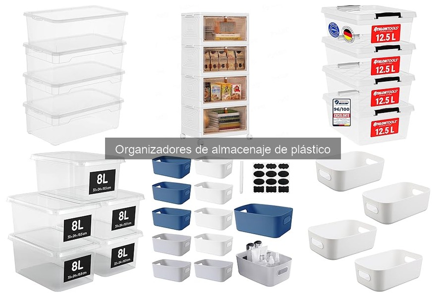 Comparativa: Organizadores de Plástico vs. Madera, Metal y Cartón