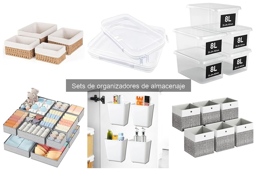 Comparativa: Organizadores de Plástico vs Tela para Almacenaje