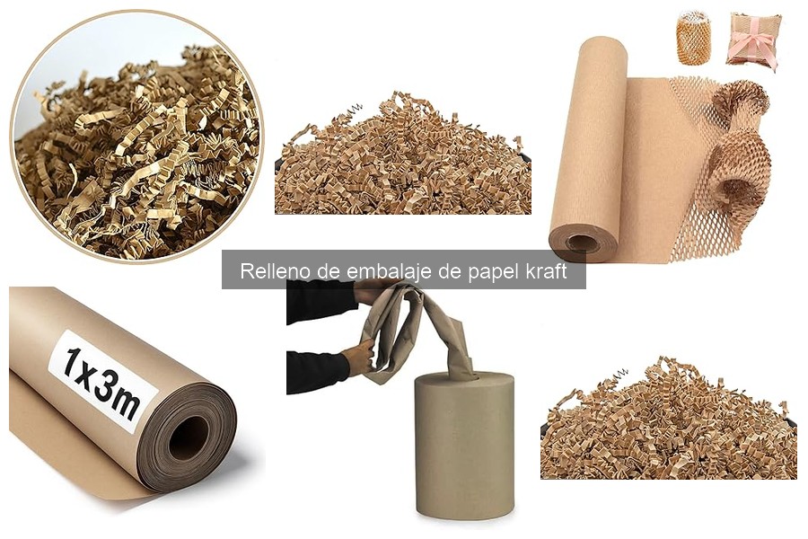 Comparativa: Papel Kraft vs otros rellenos de embalaje