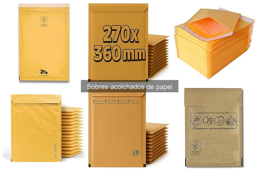 Comparativa: Sobres Acolchados de Papel vs. Sobres de Burbujas