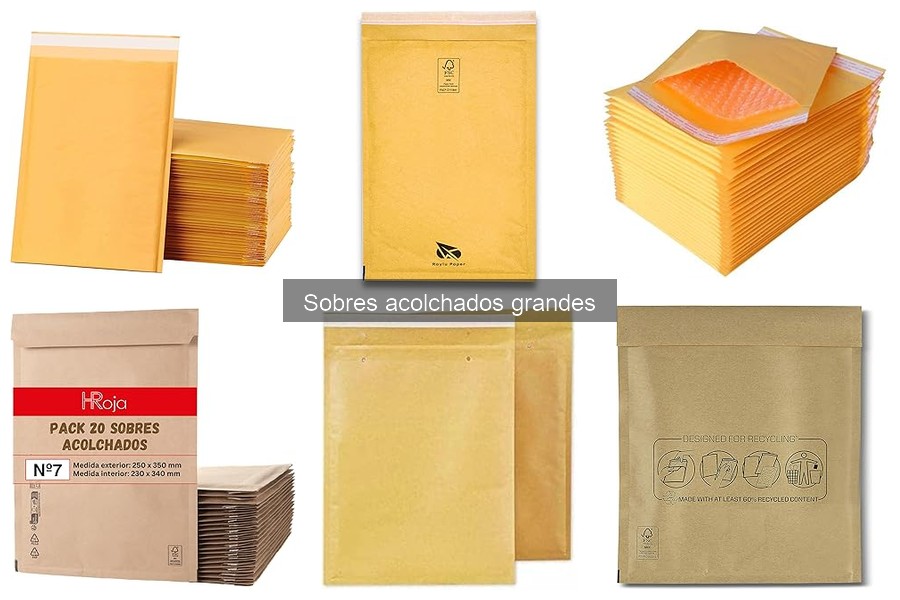 Comparativa: Sobres Acolchados Grandes vs Cajas de Cartón