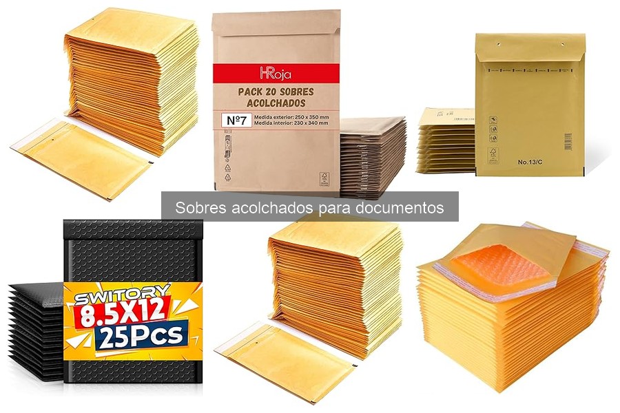 Comparativa: Sobres Acolchados vs. Sobres de Papel Rígido
