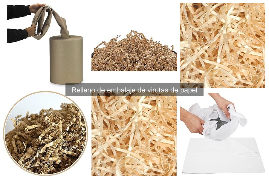 Comparativa: Virutas de papel vs otros rellenos de embalaje
