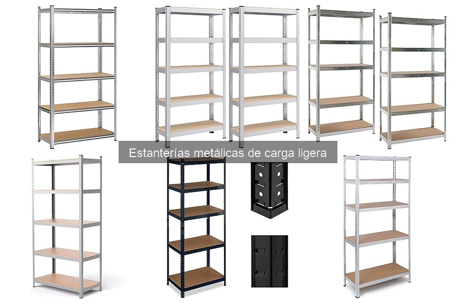 Compatibilidad de Estanterías Metálicas de Carga Ligera con Muebles