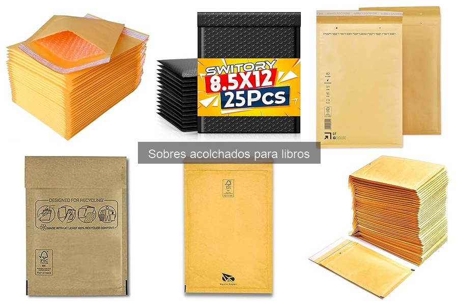 Compra sobres acolchados para libros al mejor precio
