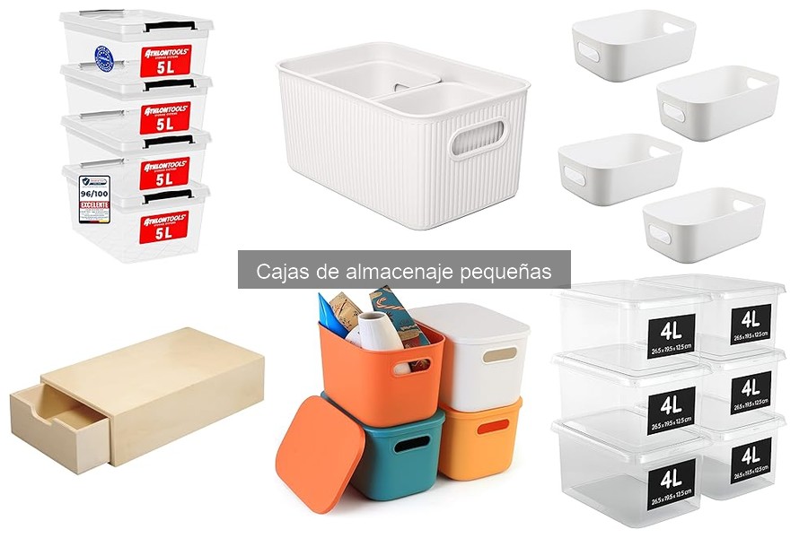 Consejos para mantener tus cajas de almacenaje pequeñas