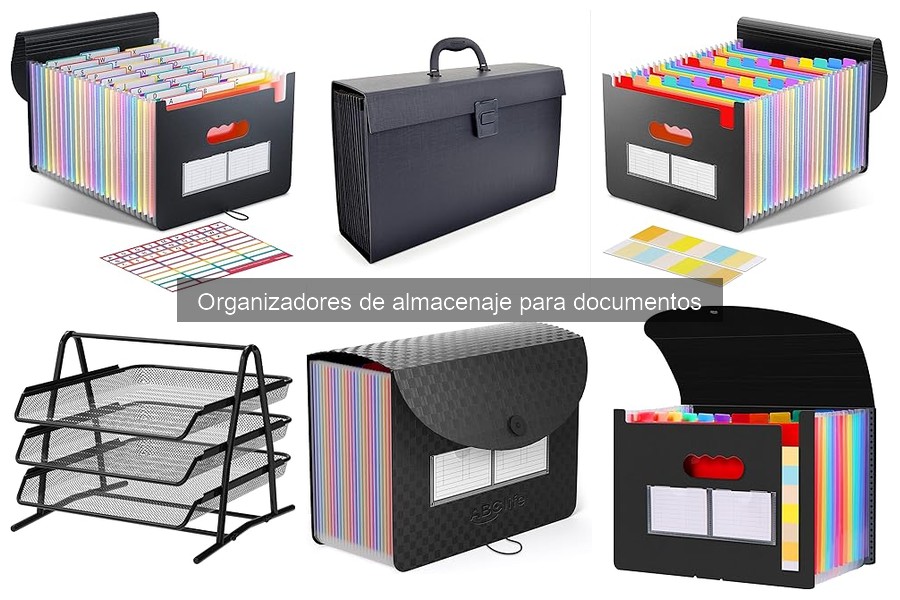 Consejos para organizar documentos en casa y oficina