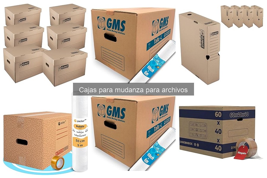 Consejos para reciclar cajas usadas de mudanza para archivos