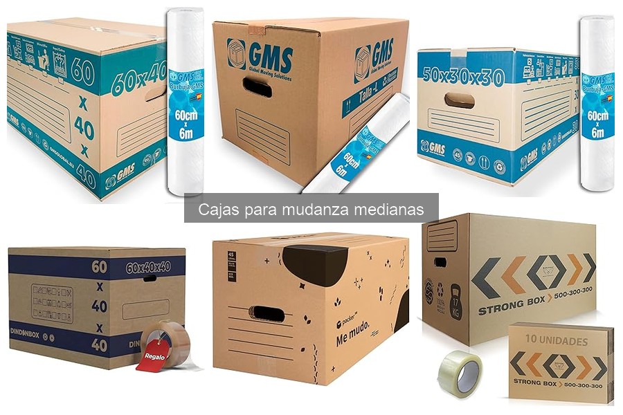 Consejos prácticos para empaquetar en cajas medianas