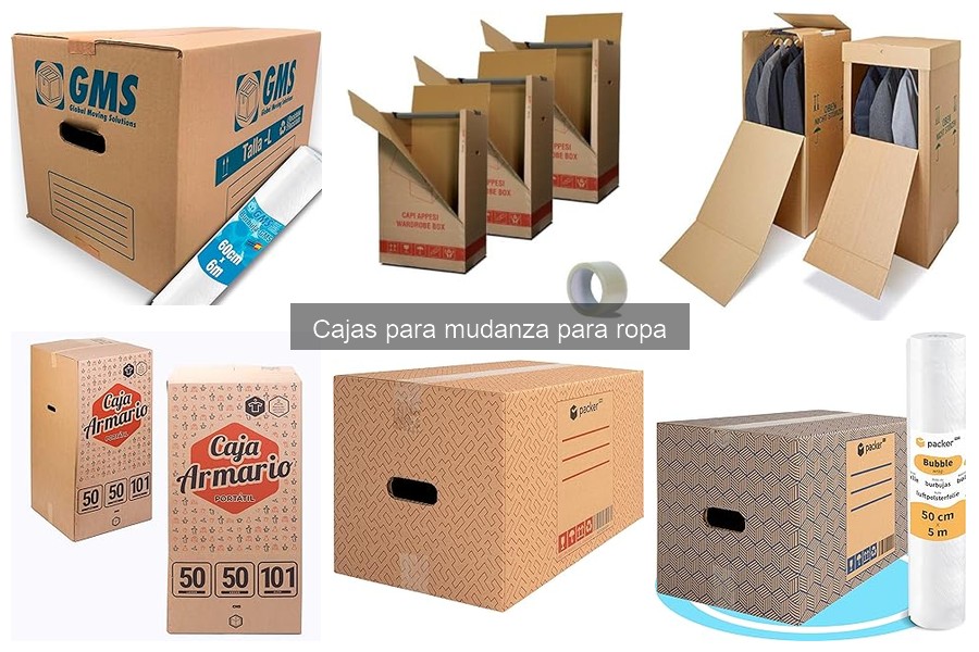 Consejos útiles para reutilizar cajas de mudanza para ropa