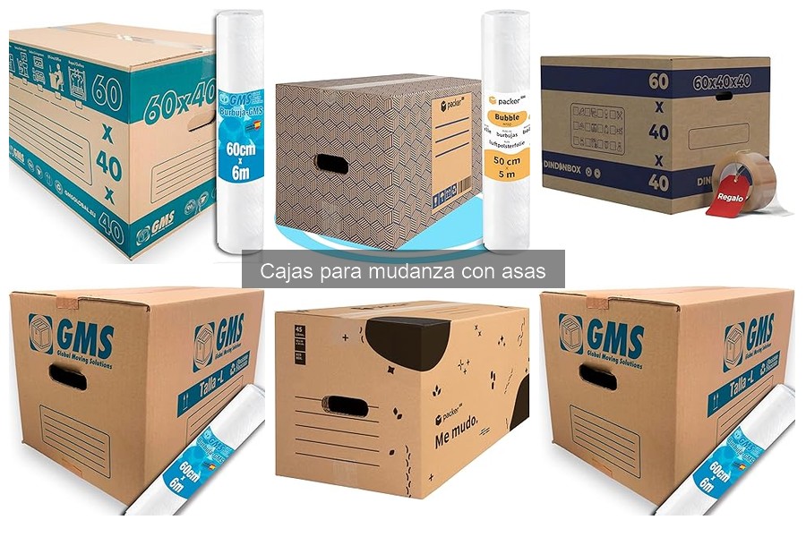 ¿Cuántas cajas para mudanza con asas necesito? Guía práctica