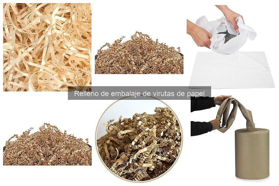¿Cuánto cuesta el relleno de embalaje de virutas de papel?