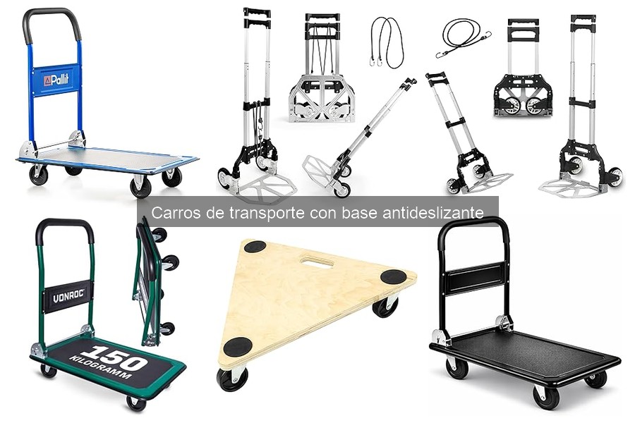 ¿Cuánto cuesta un carro de transporte antideslizante?