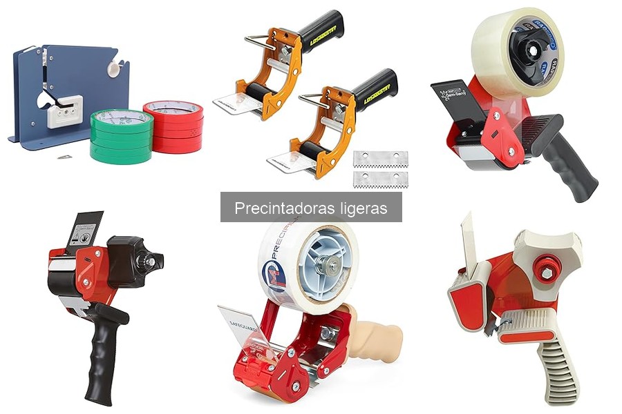 ¿Cuánto pesa una precintadora ligera y cómo elegir la mejor?