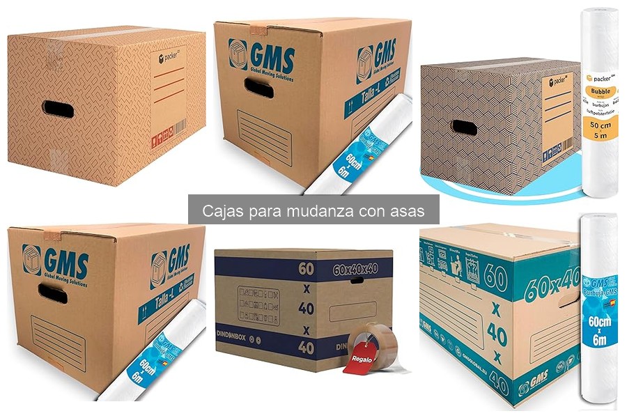 Cuidados y Mantenimiento de Cajas para Mudanza con Asas