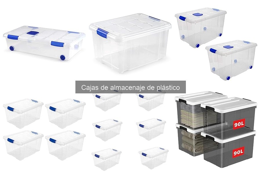 Descubre los Tipos de Cajas de Almacenaje de Plástico