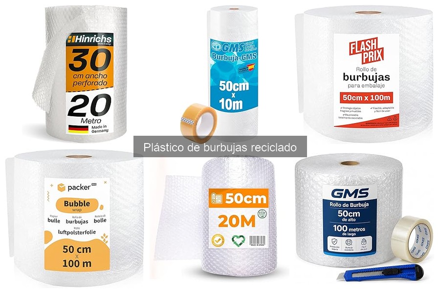 Desmintiendo mitos sobre el plástico de burbujas reciclado