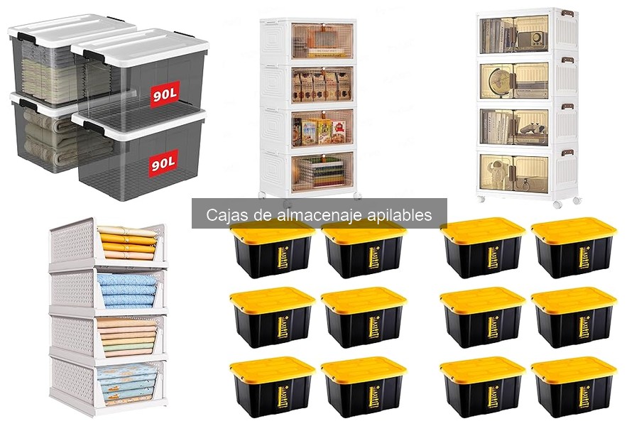 Diferencias entre cajas de almacenaje apilables y de cartón