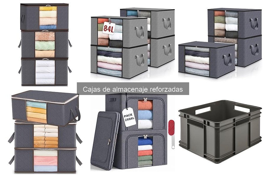 Diferencias entre Cajas de Almacenaje Reforzadas y Plásticas