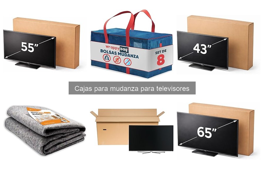 Diferencias entre cajas de cartón y reforzadas para televisores