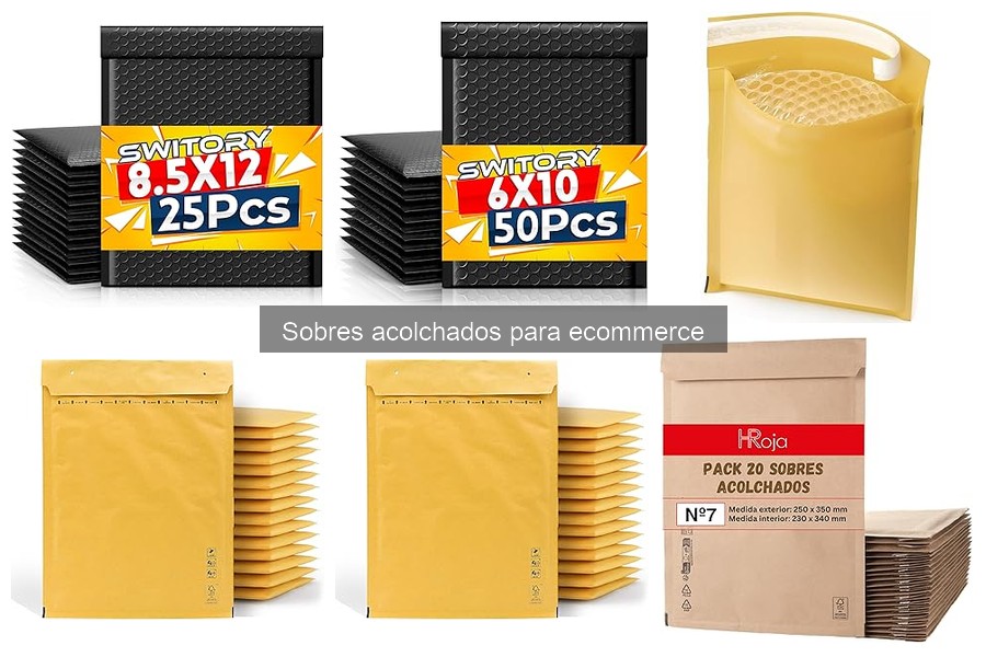 Diferencias entre sobres acolchados y normales para envíos