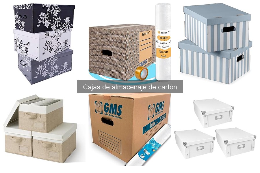 Dónde Comprar Cajas de Almacenaje de Cartón