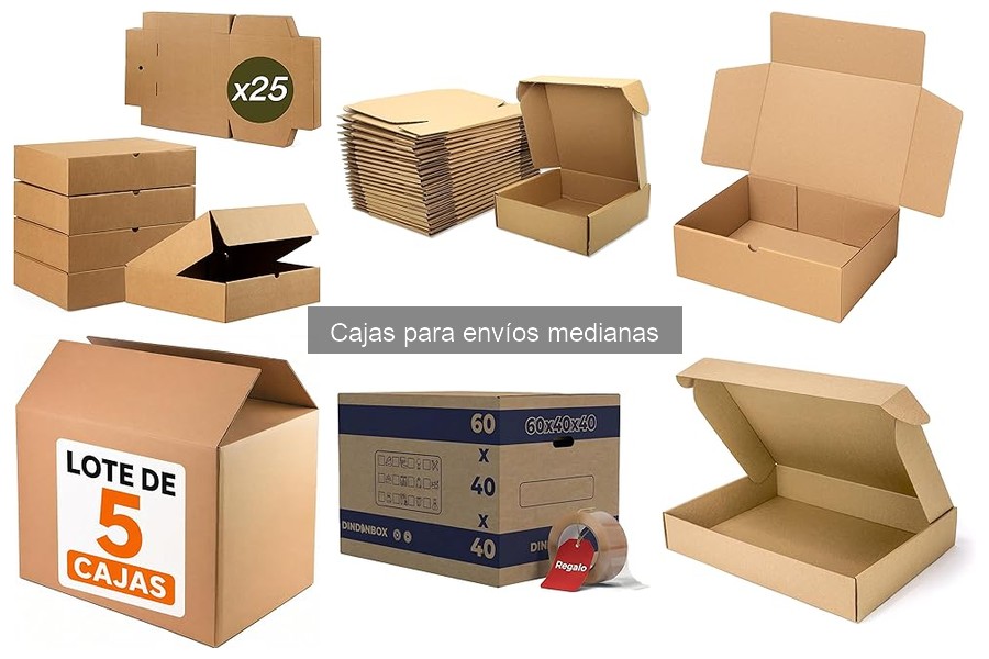 Dónde comprar cajas para envíos medianas a buen precio