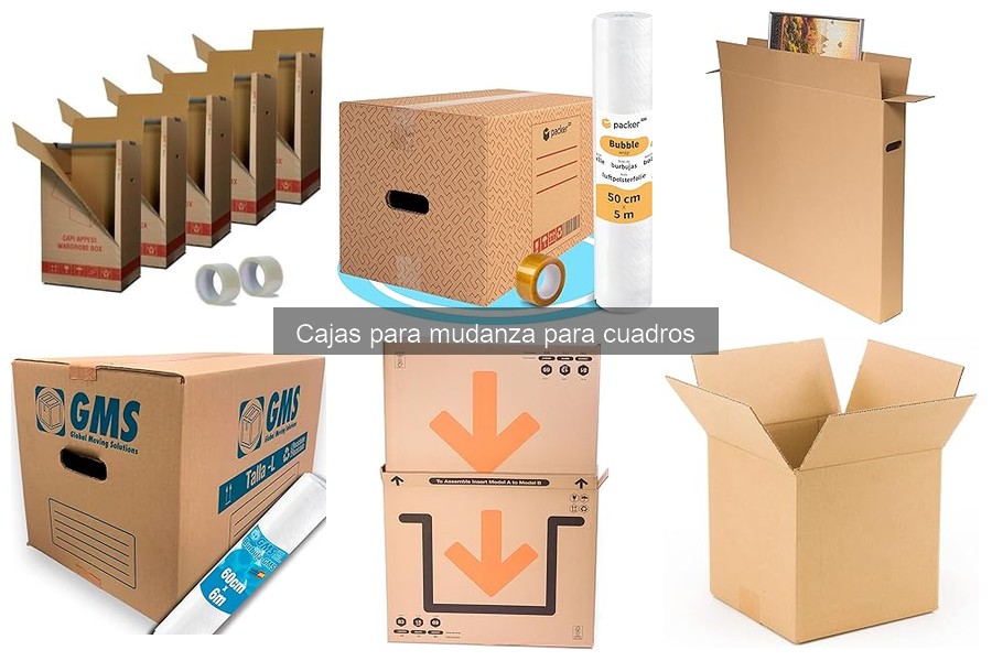 Dónde Comprar Cajas para Mudanza de Cuadros: Mejores Opciones