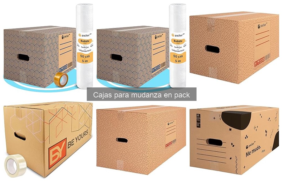 Dónde comprar cajas para mudanza en pack: opciones y ofertas