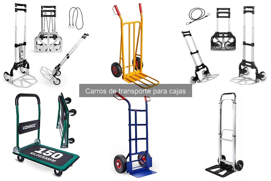 Dónde comprar carros de transporte para cajas con descuentos