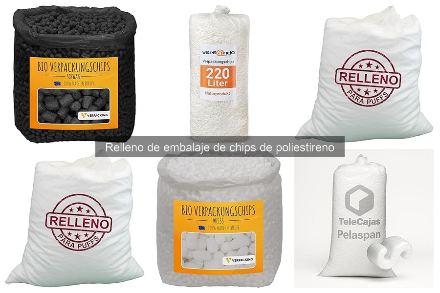 Dónde comprar chips de poliestireno para embalaje