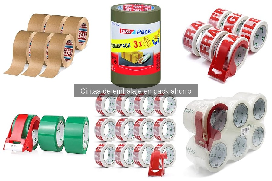 ¿Dónde comprar cintas de embalaje en pack ahorro?