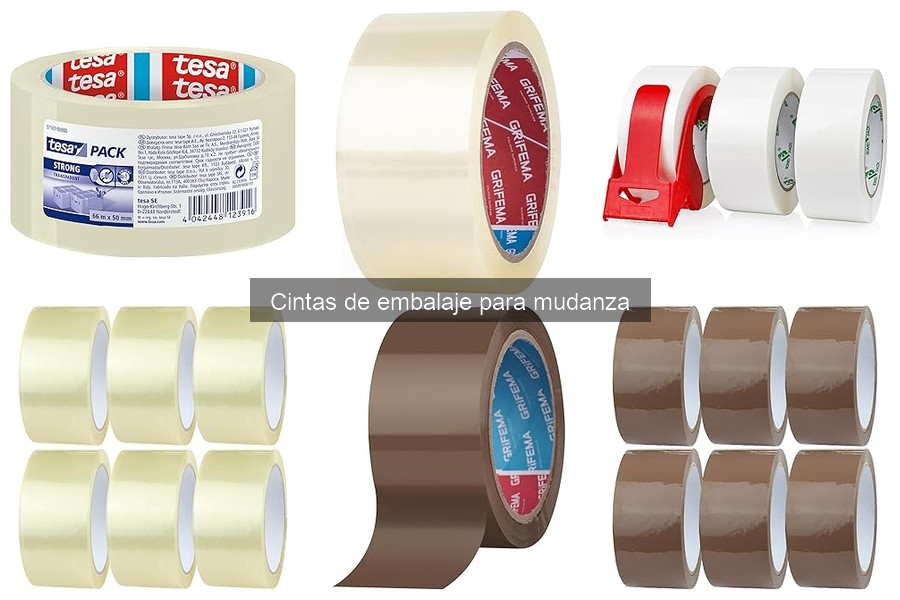 Dónde comprar cintas de embalaje para mudanza: mejores opciones