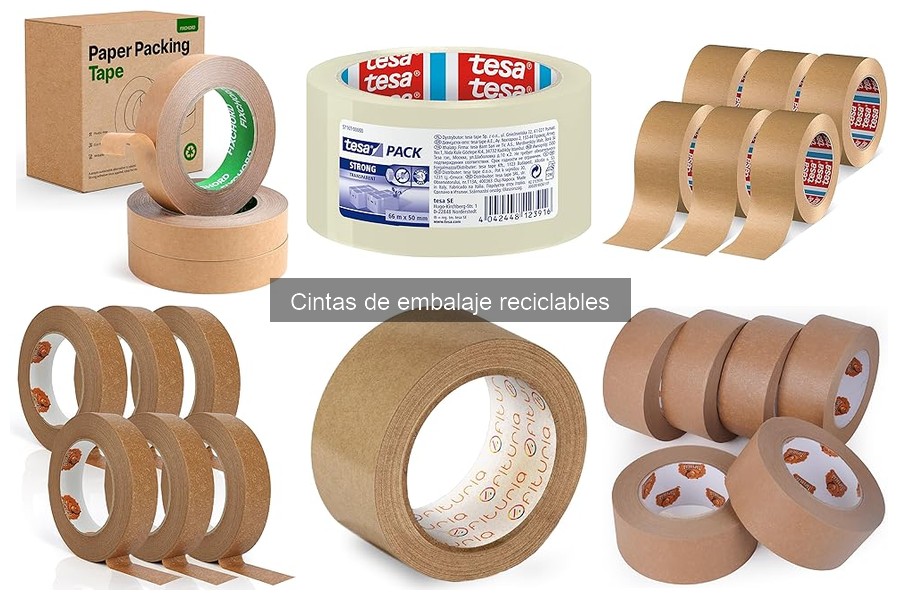 Dónde comprar cintas de embalaje reciclables de calidad
