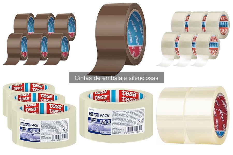 Dónde comprar cintas de embalaje silenciosas online