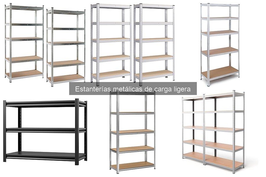 Dónde comprar estanterías metálicas de carga ligera online y físico