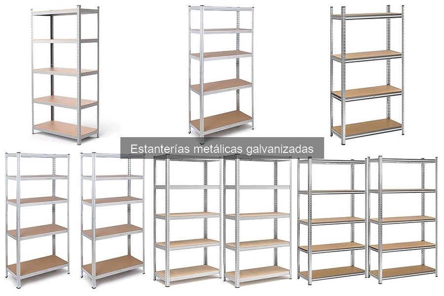 Dónde comprar estanterías metálicas galvanizadas al mejor precio