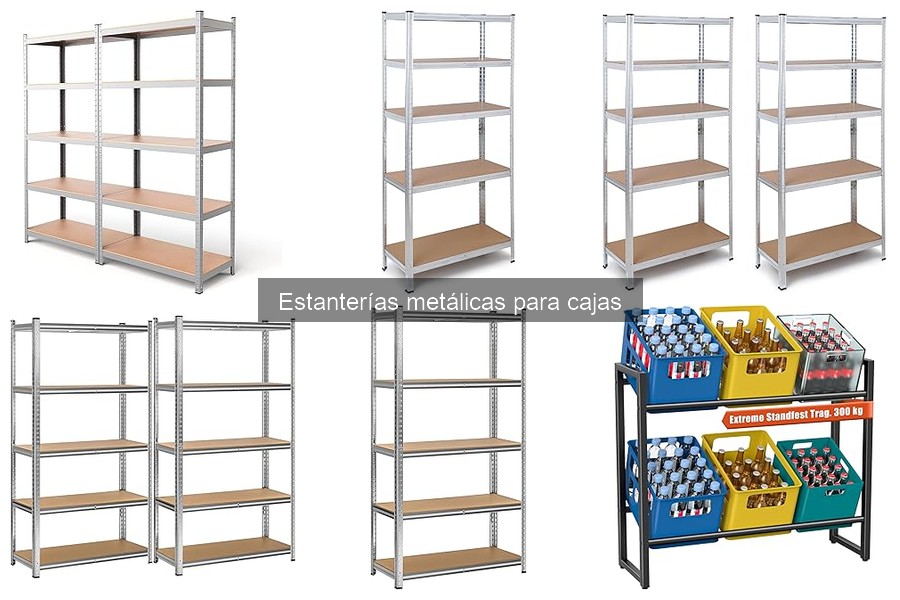 Dónde comprar estanterías metálicas para cajas: Guía y Ofertas