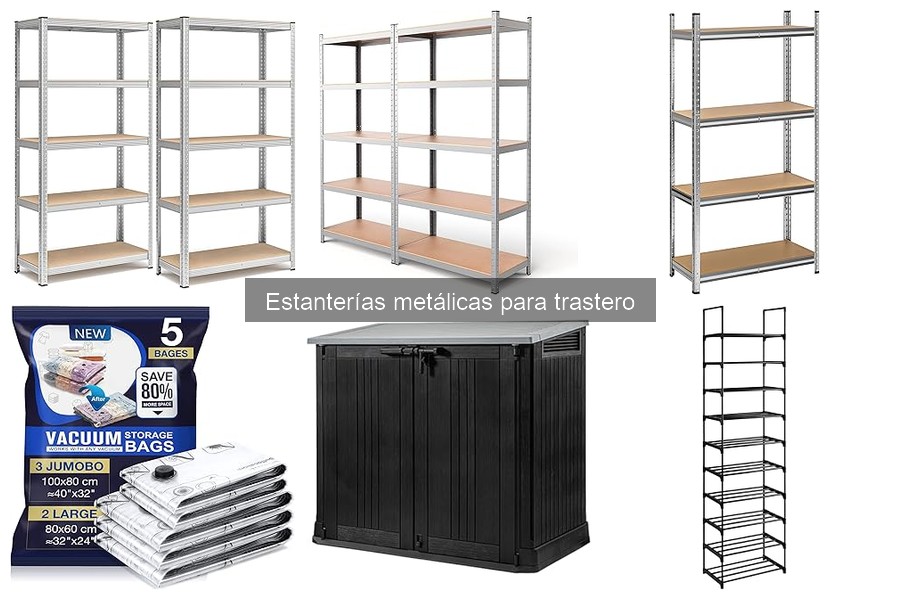 Dónde comprar estanterías metálicas para trastero en 2023