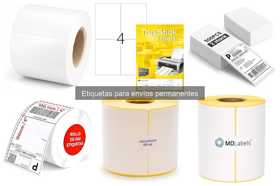 Dónde Comprar Etiquetas para Envíos Permanentes