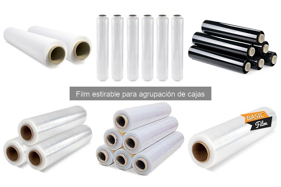Dónde comprar film estirable para agrupación de cajas