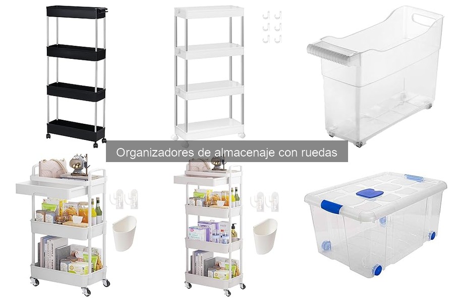 Dónde comprar organizadores de almacenaje con ruedas baratos