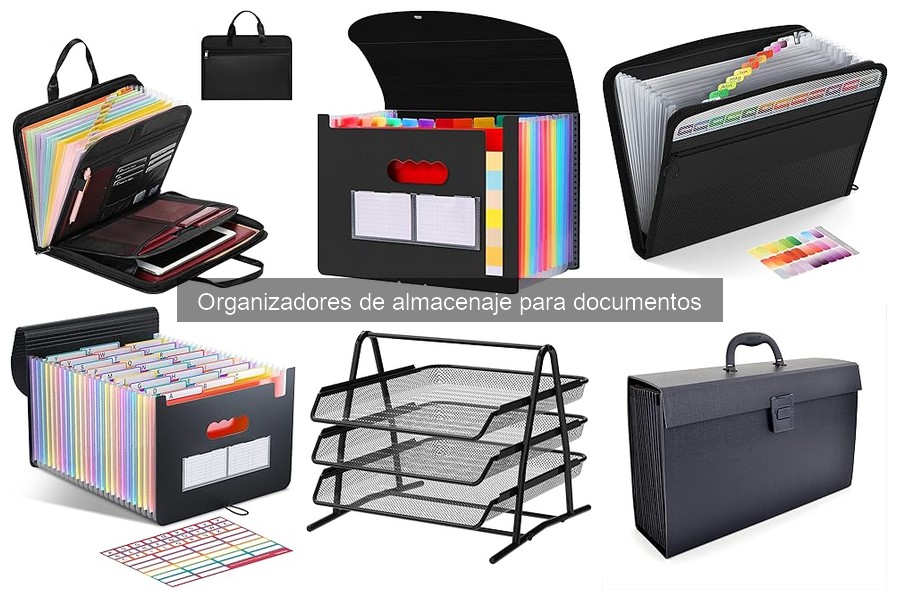 Dónde comprar organizadores de almacenaje para documentos