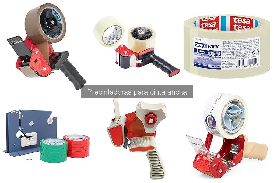 Dónde comprar precintadoras para cinta ancha: mejores opciones